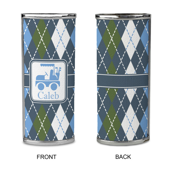Blue Argyle Lighter Case - APPROVAL