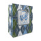 Blue Argyle Medium Gift Bag (Personalized)