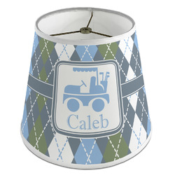 Blue Argyle Empire Lamp Shade (Personalized)