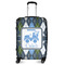 Blue Argyle Medium Travel Bag - With Handle