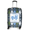 Blue Argyle Suitcase - 24" Medium - Checked (Personalized)