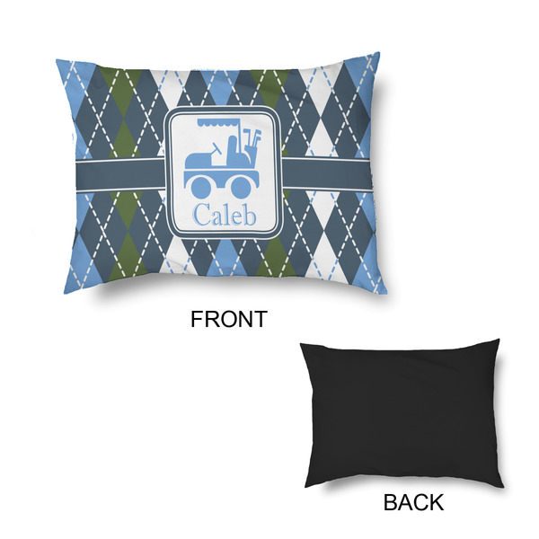 Blue Argyle Outdoor Dog Beds - Small - APPROVAL