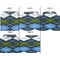 Blue Argyle Page Dividers - Set of 5 - Approval