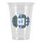 Blue Argyle Party Cups - 16oz (Personalized)