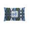 Blue Argyle Pillow Case - Standard w/ Name or Text
