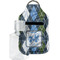 Blue Argyle Hand Sanitizer & Keychain Holder - Small (Personalized)