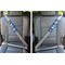 Blue Argyle Seat Belt Covers (Set of 2 - In the Car)