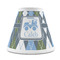 Blue Argyle Small Chandelier Lamp - FRONT