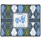 Blue Argyle Small Gaming Mats - APPROVAL