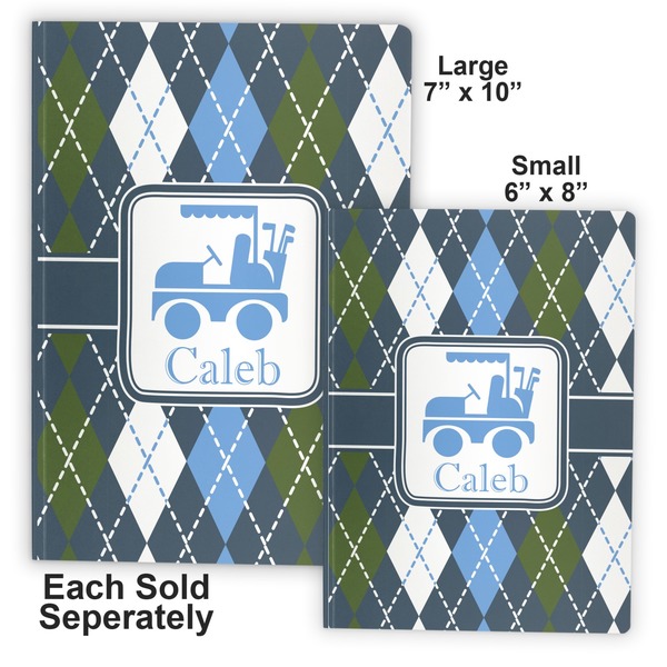 Blue Argyle Soft Cover Journal - Compare