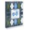 Blue Argyle Soft Cover Journal - Main