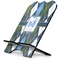 Blue Argyle Stylized Tablet Stand (Personalized)