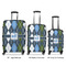 Blue Argyle Suitcase Set 1 - APPROVAL