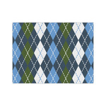 Blue Argyle Tissue Paper Sheets - Medium - Heavyweight