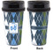 Blue Argyle Travel Mug Approval (Personalized)