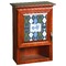 Blue Argyle Wooden Cabinet Decal (Medium)