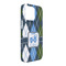 Blue Argyle iPhone 13 Pro Max Case -  Angle
