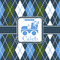 Blue Argyle