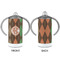 Brown Argyle 12 oz Stainless Steel Sippy Cups - APPROVAL