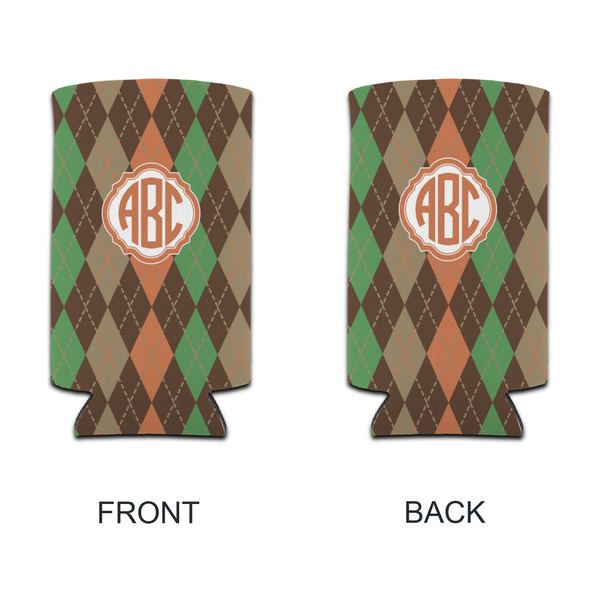 Brown Argyle 12oz Tall Can Sleeve - APPROVAL