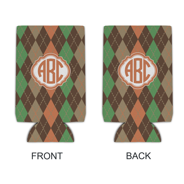 Brown Argyle 16oz Can Sleeve - APPROVAL