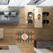 Brown Argyle 2'x3' Indoor Area Rugs - IN CONTEXT