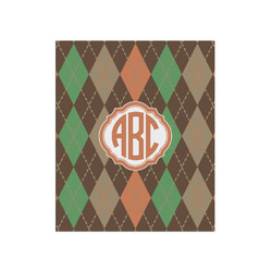 Brown Argyle Poster - Matte - 20x24 (Personalized)