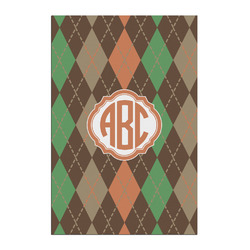 Brown Argyle Posters - Matte - 20x30 (Personalized)