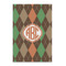 Brown Argyle Posters - Matte - 20x30 (Personalized)