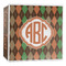 Brown Argyle 3-Ring Binder - 2 inch (Personalized)