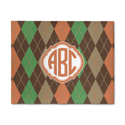 Brown Argyle 8' x 10' Indoor Area Rug (Personalized)