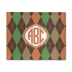 Brown Argyle 8' x 10' Patio Rug (Personalized)