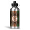 Brown Argyle Water Bottle - Aluminum - 20 oz (Personalized)