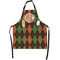Brown Argyle Apron - Flat with Props (MAIN)