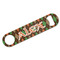 Brown Argyle Bar Bottle Opener w/ Monogram