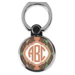Brown Argyle Cell Phone Ring Stand & Holder (Personalized)
