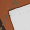 Brown Argyle Close up of Fabric