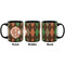 Brown Argyle Coffee Mug - 11 oz - Black APPROVAL