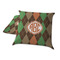 Brown Argyle Decorative Pillow Case - TWO