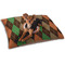 Brown Argyle Dog Bed - Small LIFESTYLE