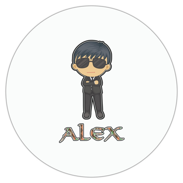 Brown Argyle Drink Topper - XSmall - Single