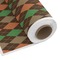 Brown Argyle Fabric by the Yard on Spool - Main