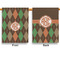 Brown Argyle Garden Flags - Large - Double Sided - APPROVAL