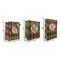 Brown Argyle Gift Bags - All Sizes - Dimensions