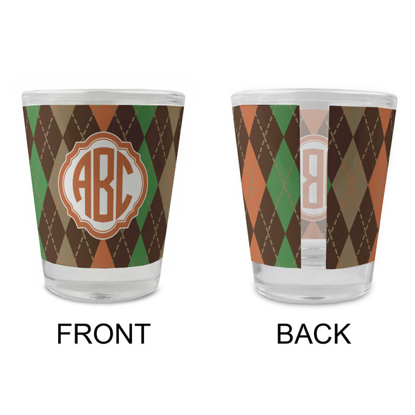 Brown Argyle Glass Shot Glass - Standard - APPROVAL