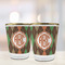 Brown Argyle Glass Shot Glass - with gold rim - LIFESTYLE