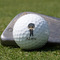 Brown Argyle Golf Ball - Branded - Club