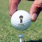 Brown Argyle Golf Ball - Branded - Hand