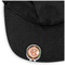 Brown Argyle Golf Ball Marker Hat Clip - Main