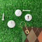 Brown Argyle Golf Balls - Titleist - Set of 12 - LIFESTYLE